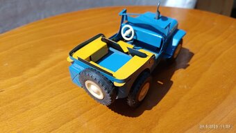 Plechová hračka -Jeep Willy - firmy Ites - 3