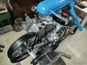 Motor Škoda 110r po kompletnej GO - 3