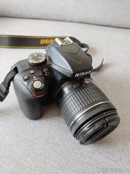 Nikon D3300 + objektiv + příslušenství - 3