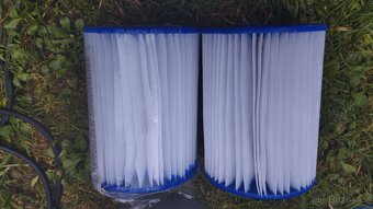 Bazénová kartušová filtrace+2 nové fltry - 3