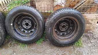 Barum Polaris 165/70 R14 T zimní pneu + plecháče – TOP stav - 3