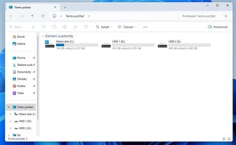 PC/i3-6100 4x3,70GHZ/16GB DDR4/256GB SSD+1,5TB/GPU 4GB/W11 - 3