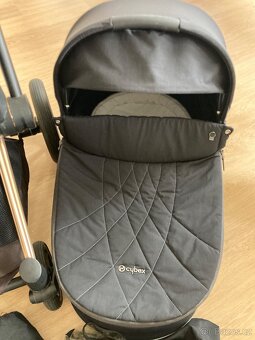 Cybex Priam Rosegold 2v1 hluboká korba + sporťák + výbav - 3