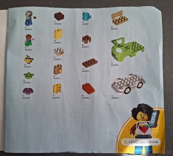 Lego Duplo 10419 od 2 let, péče o včelky a úly,jako nové - 3