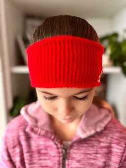 Dětská/dívčí čelenka ,, červená" NOVÉ - 3