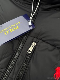 Unisex černá zimní bunda značky Polo Ralph Lauren - 3