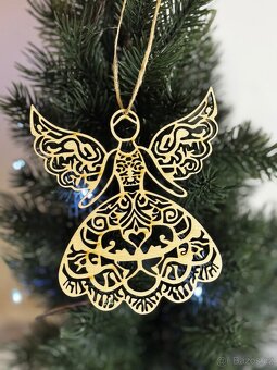 Vánoční dekorace - andílci - 3