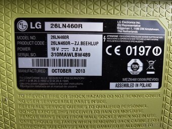Televize LG 26" - 3