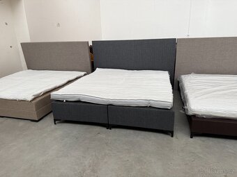 Postel 180x200 vč. topperu KOMPLET NOVÁ 2. jak. - 3