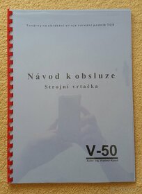 Návody vrtaček a závitořezů - 3