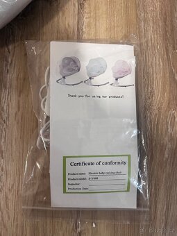 Elektrické dětské houpátko - 3