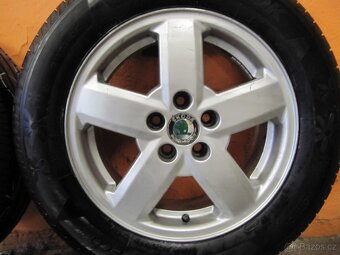 Alu Škoda R15 + 195/65/15 - 3