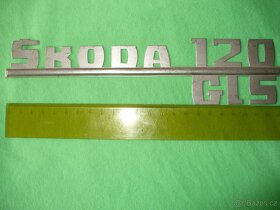 nápis Škoda 120 GLS - 3