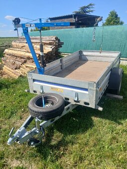 Prodám vlek na 750kg s nápravou na 1300kg - 3