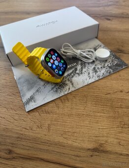 Chytré hodinky Ultra Watch 2 Titanium - žluté - 3