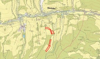 Louka, prodej, Seninka, Vsetín - 3