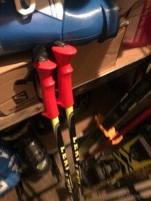 Sjezdové hole hulky Leki Racing Kids 95cm - 3