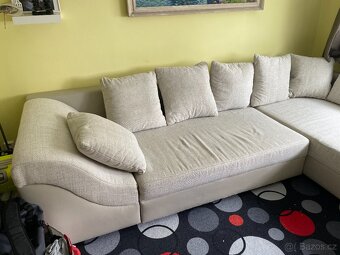 Rozkládací pohovka s úložným prostorem - 3