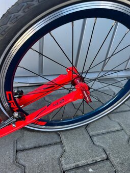 Koloběžka Crussis ONE Cobra 4.2 červená 26"/20" - 3