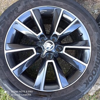 Orig.alu disky ŠKODA YETI 17" - 3