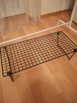 Stojan na oblečení s podložkou na boty - 152 cm - 3