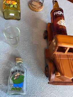 MALOVANÉ DÁRKOVÉ LÁHVE (NOVÉ), ŠÁLKY+CUKŘENKA, ATD. DLE FOTA - 3