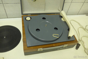 Gramofon 4 Rychlostní SUPRAPHON 2x Jehla ČSSR - 3