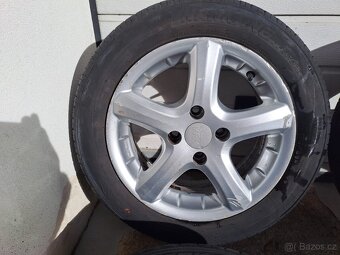Letní pneu, 4x Alu rozteč 14,cena dohodou - 3