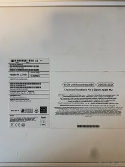 MacBook Air M2 2022 – komplet balení - 3