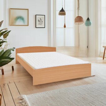 Postel komplet dvoulůžko s matracemi a rošty Nová - 3