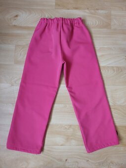 Dívčí softshellové kalhoty - vel.116 - 3