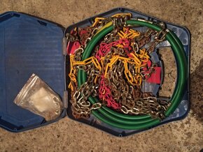 Sněhové řetězy vel. 40 - CHYBÍ napínáky - 3