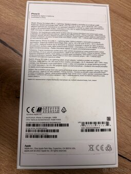 Apple iPhone 13 128gb Midnight - NOVY - 3