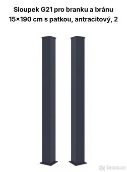 Sloupy k bráně - 3
