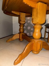 Masivní dubový stůl - 3