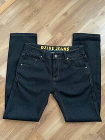 Černé riflové kalhoty - 3