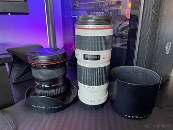 Canon EF objektívy 70-200 F4 L USM a 17-40 F4 L USM - 3