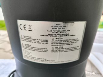 písková filtrace Bestway - 3