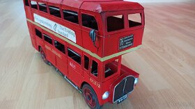 Kovový patrový retroautobus Londýn - 3