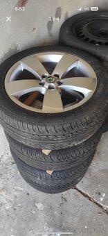 Alu kola Škoda,VW 5x112 R17 - 3