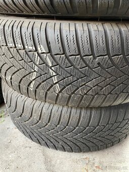 Plech disky 5x112 včetně zimních pneu 205/55R16 - 3