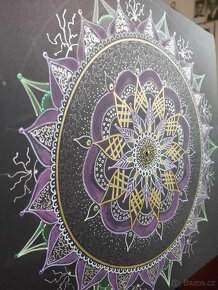 Mandala fialková - 3