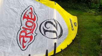 Kite 9 a 12 m2, 2x board, 2x bar - 3