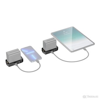 SmallRig Bateriový adaptér NP-F Professional 3168b,USB C,nab - 3