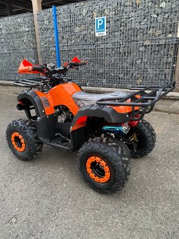 Dětská čtyřkolka Toronto 125cc - oranžová - 3