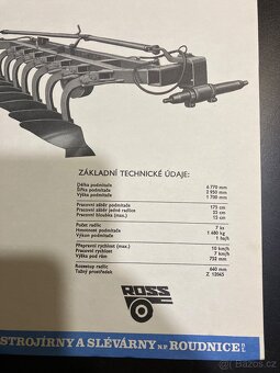 Prospekt ROSS Roudnice - návěsný podmítač PH1-413 - 3