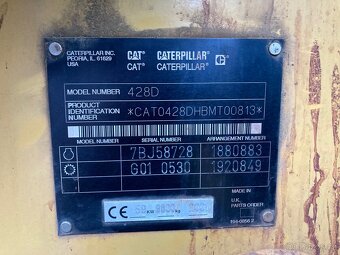CAT 428D - 3