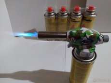 Plynový hořák a 4 kartuše sada - 3