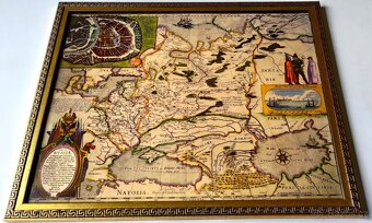 HISTORICKÁ  MAPA  RUSKO    /  Joan Blaeu  1660  / - 3