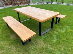 Stůl a dvě lavice - 3